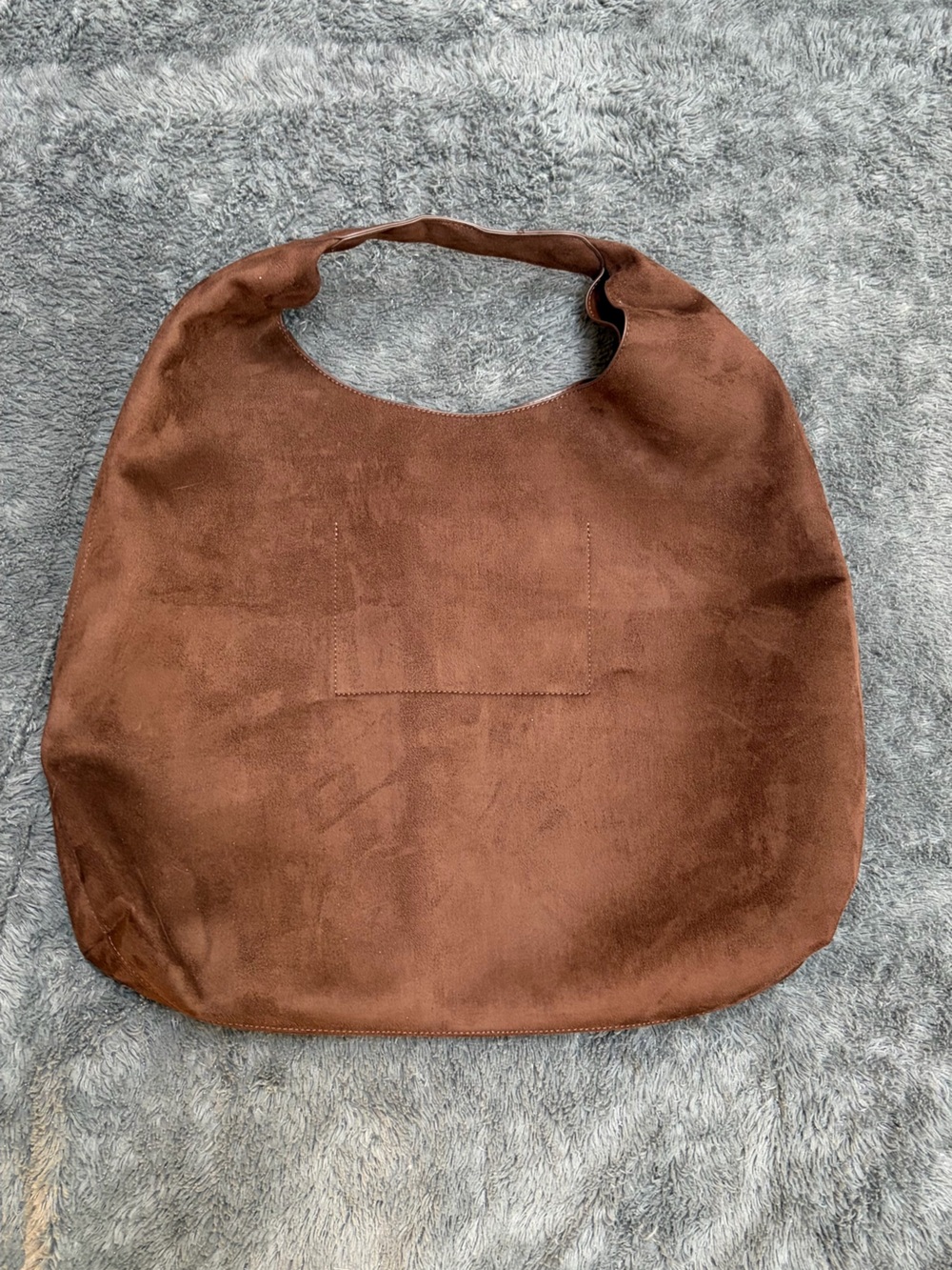 GAP FAUX Brown Suede Tote Bag
